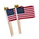 thumbnail image 1 of Banderitas Americanas Pequeñas Uelfbaby Paquete de 12 con Palo 10x15 cm, 1 of 6