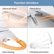 thumbnail image 3 of Asiento Bidet Eléctrico KERDE US08B Calefaccionado Blanco, 3 of 3