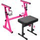 thumbnail image 1 of Soporte y Banco para Teclado Liquid Stands Rosa de Alta Resistencia, 1 of 6