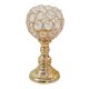 thumbnail image 3 of Candelabros Votivos De Cristal Candelabro Evento De Boda 8.5x16.5cm Dorado, 3 of 5