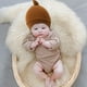 thumbnail image 5 of Gorro para recién nacidos, otoño e invierno, para bebés, niños y niñas., 5 of 5