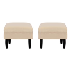 Bodevir - Set Pouf Sky 1C Felpa 00 Beige