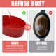 thumbnail image 4 of Vaporizador para estufa de leña G Good Gain, hierro fundido, 2,8 L, negro mate, 4 of 9