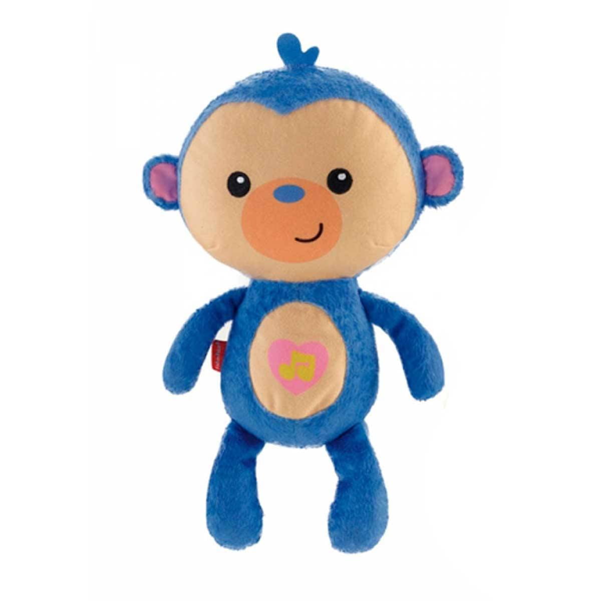Peluche Fisher Price Animales Brillo Para Bebé - Monito