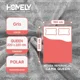 thumbnail image 2 of Frazada Polar Termica Queen Homely 300gsm Manta 220x220cm Liso 1500 G Gris, 2 of 3