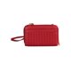 thumbnail image 4 of Bolso Karla Hanson Ellen de piel vegana tejida roja, 4 of 6