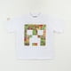 thumbnail image 1 of Polera Manga Corta Niño Creeper Blanco Minecraft, 1 of 4