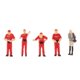 thumbnail image 1 of 1:64 Street Scene Diorama Figuras Personaje Resina Modelo Dise?o Decoración C, 1 of 5