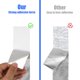 thumbnail image 5 of Cinta de aluminio Romeda, 5 cm x 50 m, plateada, 0,1 mm de grosor para conductos HVAC, 5 of 7