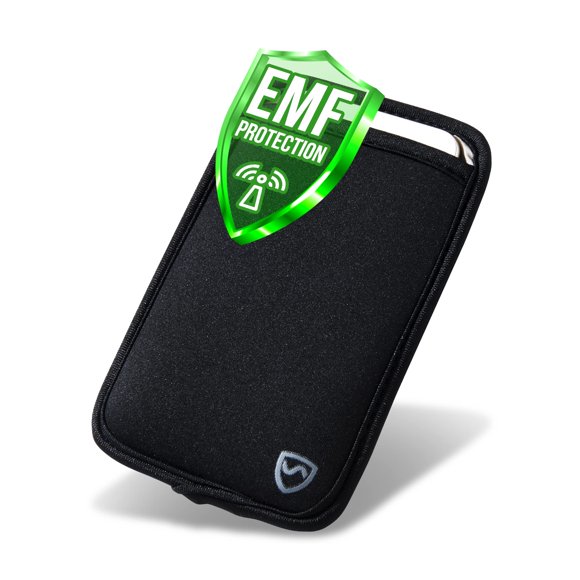 Funda para Celular SYB XL Antirradiación Negra 17x11 cm