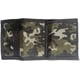 thumbnail image 1 of Cartera de lona triple RFID para deportes al aire libre para niños: bolsillo frontal con adhesivo mágico, camuflaje, pequeña, RFID, 1 of 3
