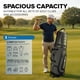 thumbnail image 5 of Bolsa de viaje de golf NovaTour, funda rígida impermeable Oxford 1680D, 5 of 7