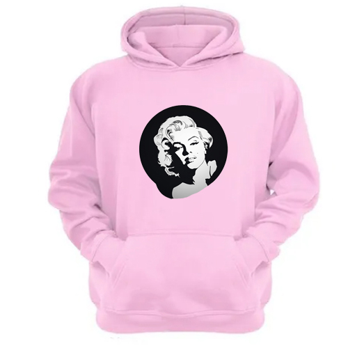 Genérico - Polerón Canguro Marilyn Rosa Talla S Unisex