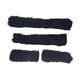 thumbnail image 5 of 4 Piezas Protectores para Jaquima Envolturas de Comodidad Fundas de Repuesto Tubos de Felpa de Fácil Colocación para La Protección Del Caballo Adecua Negro, 5 of 5
