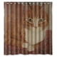 thumbnail image 1 of Cortina de ducha con diseño de gatos, juego de cortinas de baño con ganchos, tamaño 66 x 72 pulgadas, 1 of 3