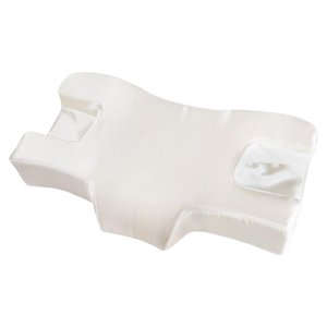 Magideal - Almohada De Espuma Viscoelástica Para Dormir, Cómoda Para La Espalda, Para La Cara Y Cervicales, Para Dormitorio, Adultos Y Mujeres. Blanco