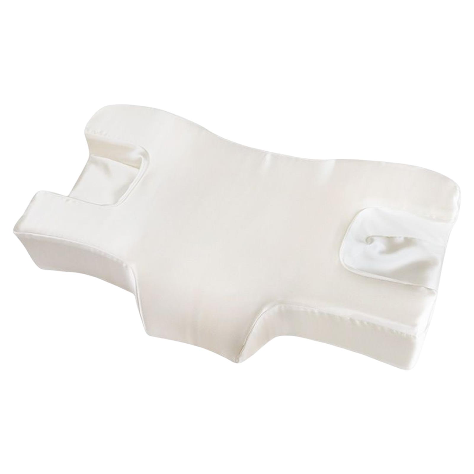 Magideal - Almohada De Espuma Viscoelástica Para Dormir, Cómoda Para La Espalda, Para La Cara Y Cervicales, Para Dormitorio, Adultos Y Mujeres. Blanco