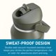 thumbnail image 5 of Botella de agua CamelBak Thrive Flip Straw aislada de 1,2 L, 5 of 8