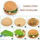 thumbnail image 3 of Arcilla de modelar Air Dry Clay Cutedeer Brown, 500 g, para niños, 3 of 6