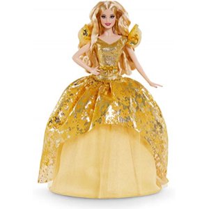 Barbie Signature 2020 Holiday Barbie Doll (Cabello Largo Rubio De 12 Pulgadas) En Vestido