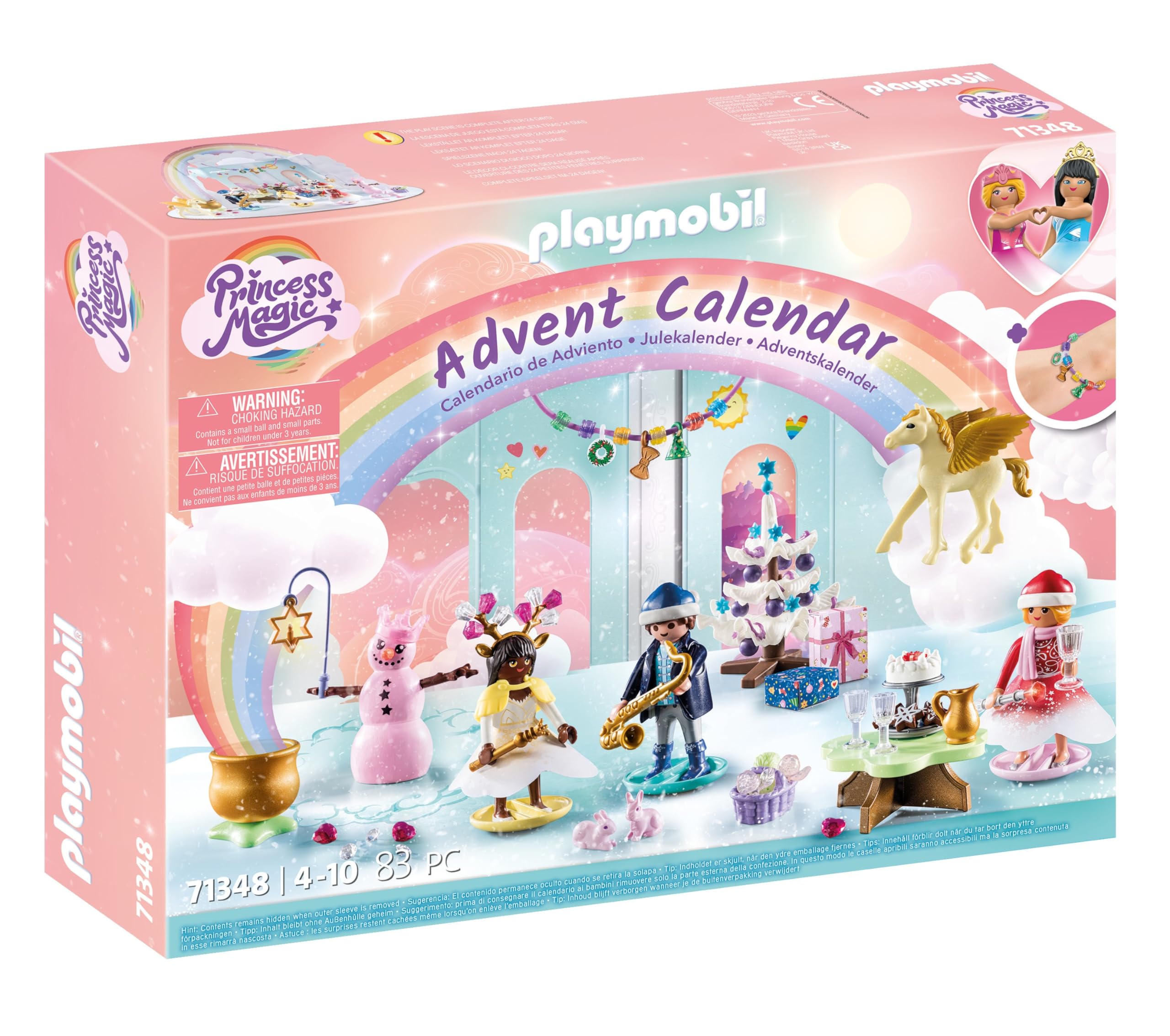 Calendario De Adviento Playmobil Navidad Bajo El Arcoíris