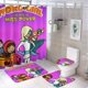 thumbnail image 1 of Juego de Cortina de Ducha Desmarcar WordGirl 4 Piezas, 1 of 6