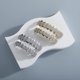 thumbnail image 5 of Grillz de hip hop con 4 filas de 8 dientes superiores y 3 filas de 8 dientes inferiores, chapado en oro de 14 quilates con circonita cúbica helada y diamantes para hombres y mujeres., 5 of 6