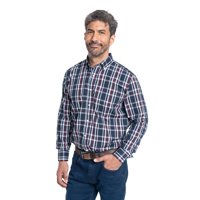 Kotting - Camisa Manga Larga Cuadros Grandes Hombre