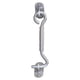 thumbnail image 2 of Cerradura De Puerta Corrediza De Granero, Pestillo De Ojo De Acero Inoxidable Para Puertas De Cercas De Madera, Plata, 2 of 5