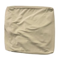 Magideal - Funda De Taburete Cuadrada De Terciopelo De Alta Elasticidad, Parte Inferior Elástica, Protección De Muebles, Lavable, Extraíble, A Prueba De Polvo Gris Pardo