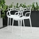 thumbnail image 2 of Pack 4 Sillas Blancas Masters | Ideal Terraza y Interior, 2 of 6