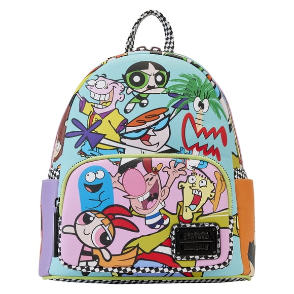 Mochila Mini Collage Retro Loungefly Cartoon Network 23 × 25 × 11 cm