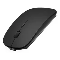 Impormaipu - Mouse Raton Recargable Usb Silencioso Dpi Inalámbrico 2,4Ghz