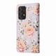 thumbnail image 5 of FOXDOCK Funda Tipo Cartera Floral para Samsung Galaxy A52 5G ,Funda con Tapa de Cuero PU, Protección Antigolpes con Ranuras para Tarjetas y Soporte, 5 of 5