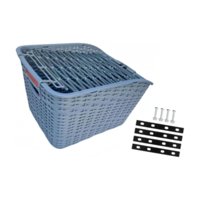 Magideal - Cesta Trasera Para Bicicleta, Portaequipajes De Carga Para Bicicleta, Organizador De Artículos Diversos, Fácil De Instalar, Soporte De Contrapunto, Al