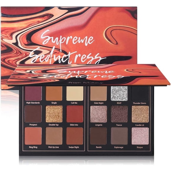 Paleta De Sombras 18 Colores Matte Shimmer
