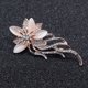thumbnail image 4 of Xiao Hua Broche de Flores para Mujer, Accesorios de Fiesta con Diamantes Brillantes, Regalos de Ropa Tipo Bufanda, Broche, 1 Pieza, 4 of 4