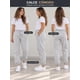 thumbnail image 3 of Pantalon Buzo Jogger Deportivo Casual Ajustable 285g Algodon Gris Liso Xs, 3 of 3