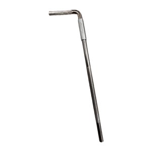 Magideal - Varilla De Montaje De Percusión, Soporte De Tom De Barra En L, Varilla De Montaje De Cencerro De Repuesto De Metal, Brazo De Montaje De Cencerro Para