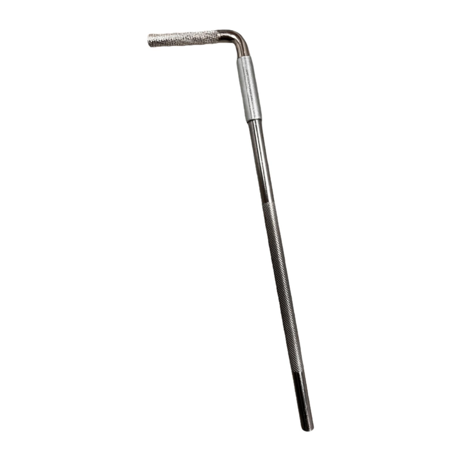 Magideal - Varilla De Montaje De Percusión, Soporte De Tom De Barra En L, Varilla De Montaje De Cencerro De Repuesto De Metal, Brazo De Montaje De Cencerro Para