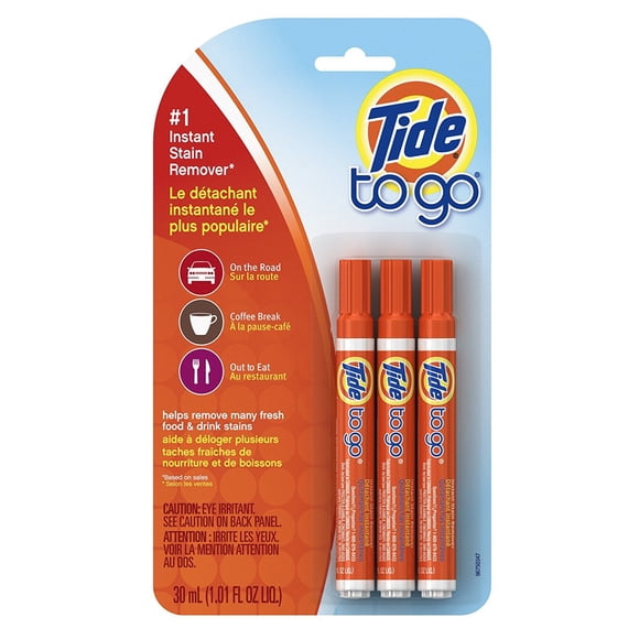 Quitamanchas Tide to Go 30 ml paquete de 3