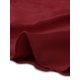 thumbnail image 5 of INSPIRE CHIC Vestido de Dormir Mini de Satén con Encaje y Malla para Mujer, Escote en V, Espalda Descubierta, con Tirantes Ajustables, XS Burdeos, 5 of 6