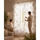 thumbnail image 4 of Cortina Visillo Translúcida con Estampado Floral para Living y Dormitorio, 4 of 8