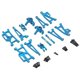 thumbnail image 1 of 1/14 RC Cars Piezas De Repuesto De Metal Copa Trasera 1/14 RC Trucks Reemplaza RC Car Truck Azul, 1 of 5