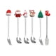 thumbnail image 5 of Juego De Tenedores Y Cucharas Navide?as, Utensilios Multiusos Para Boda, Helado, Argent, 6 Piezas, 5 of 5