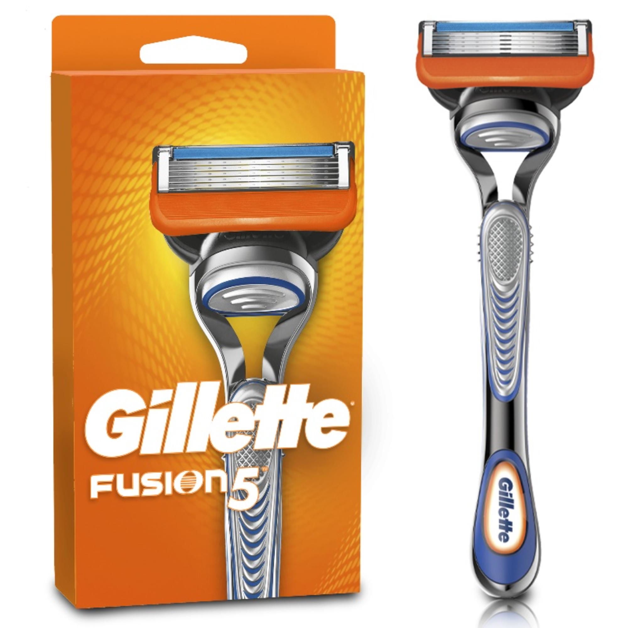 Máquina De Afeitar Recargable Fusion Con Banda Lubricante 1 Un Gillette