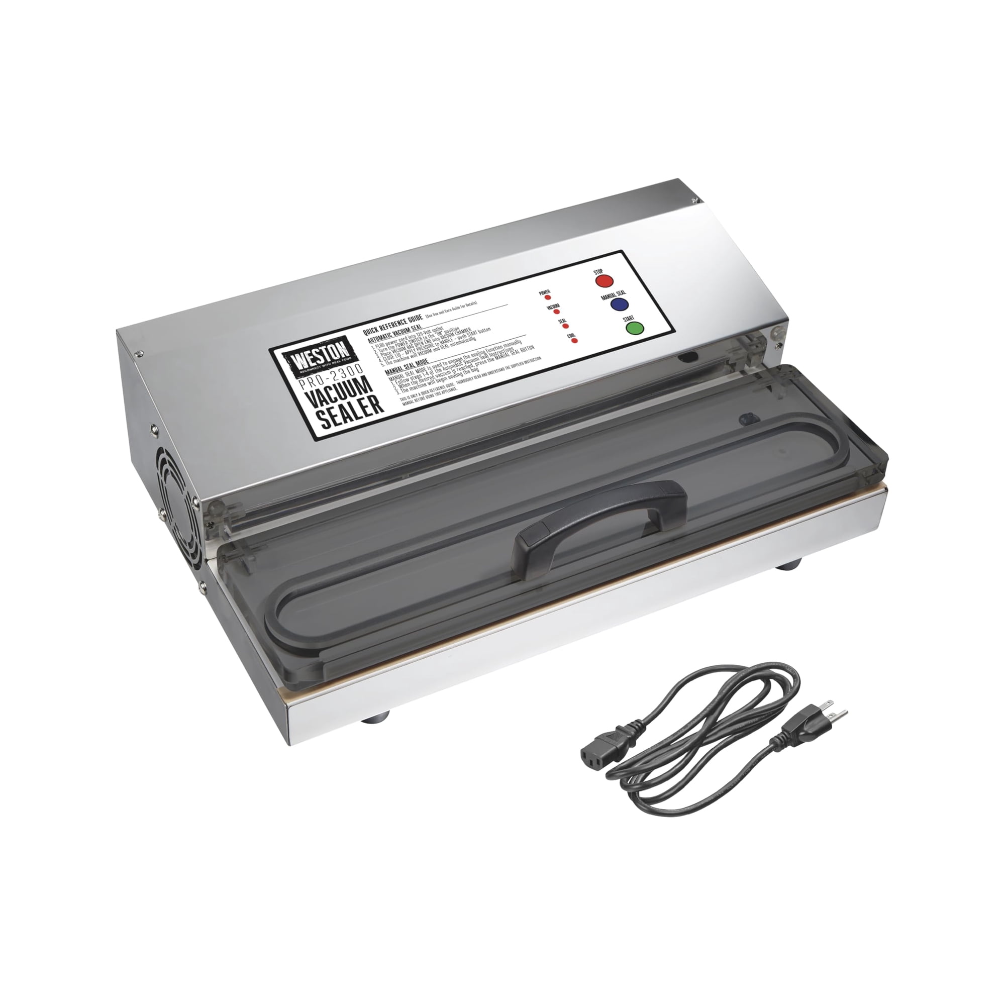 Máquina Selladora Al Vacío Weston Brands Commercial Pro 2300