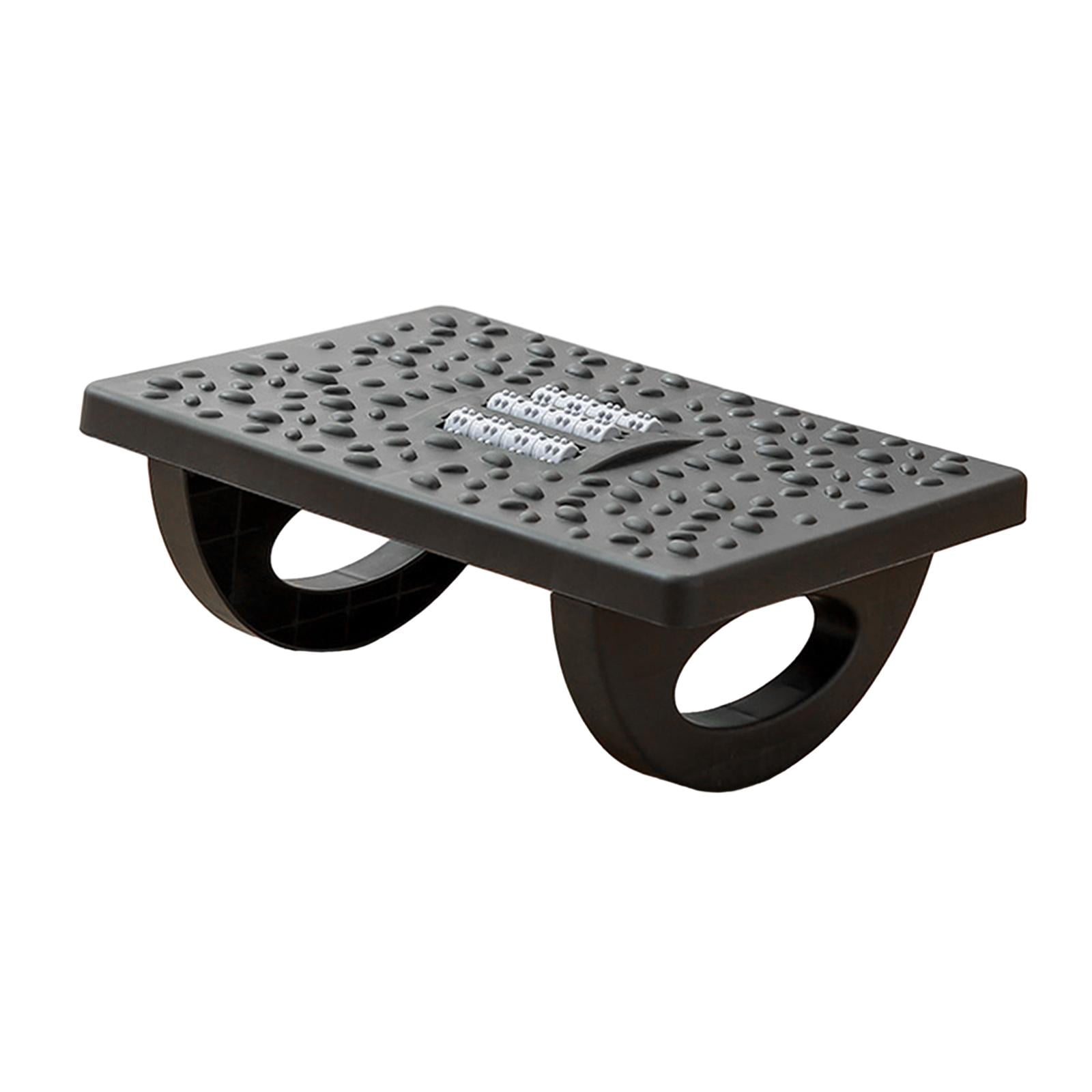 Bothyi - Reposapiés Debajo Del Escritorio, Taburete Ergonómico Para Pies Para Estudio, Accesorios De Viaje, Trabajo, Negro