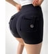 thumbnail image 3 of Short Deportivo Mujer Pretina Alta Bolsillos Traseros, 3 of 3
