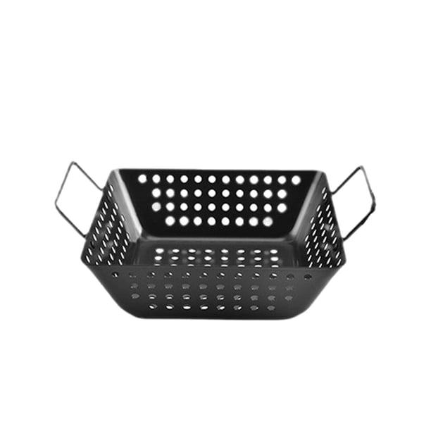 Parrilla Portátil Con Asas Bandeja De Hierro Para Asar A La Parrilla Para Picnics Al Aire Libre Playa 27 2 Cm X 21 7 Cm X 6 2 Cm